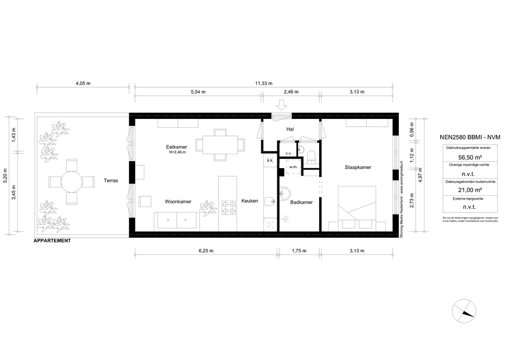 mediumsize floorplan